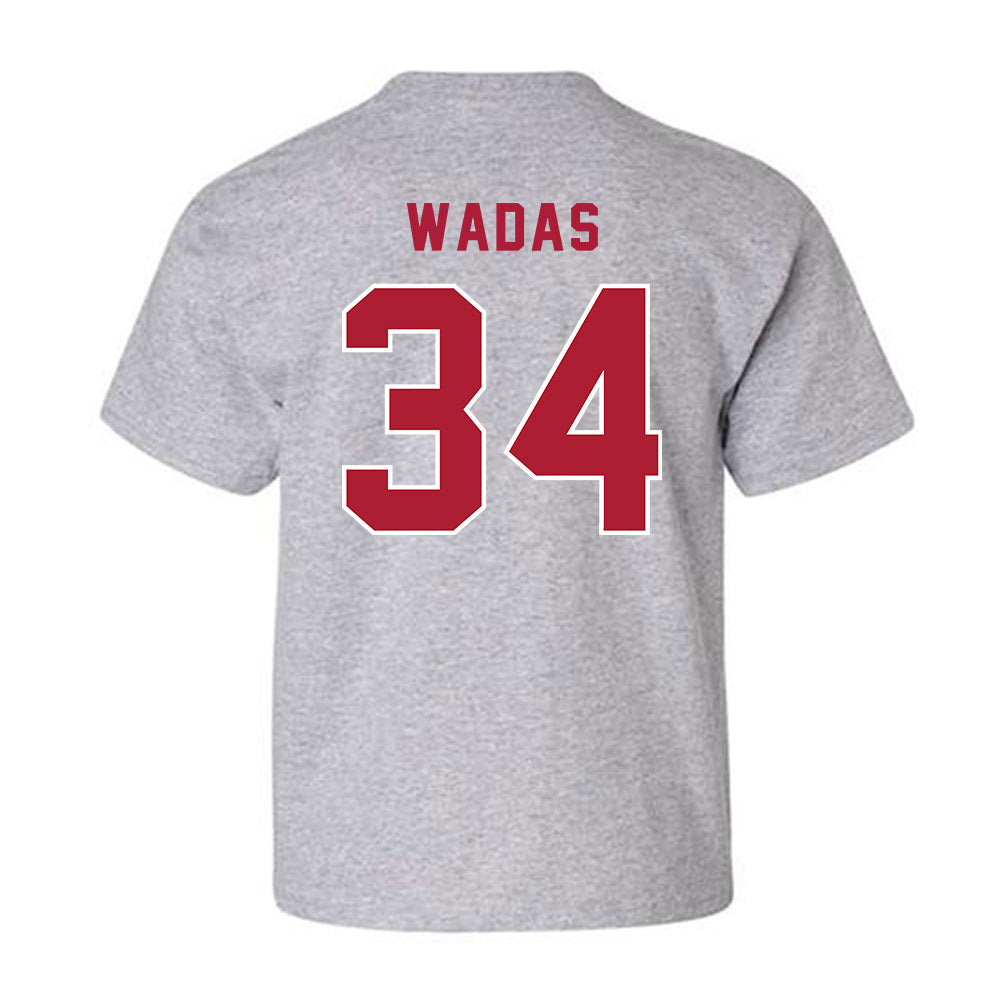 LMU - NCAA Baseball : Zach Wadas - Classic Shersey Youth T-Shirt-1