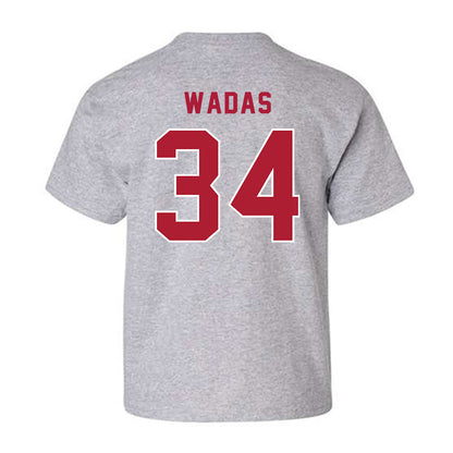 LMU - NCAA Baseball : Zach Wadas - Classic Shersey Youth T-Shirt-1