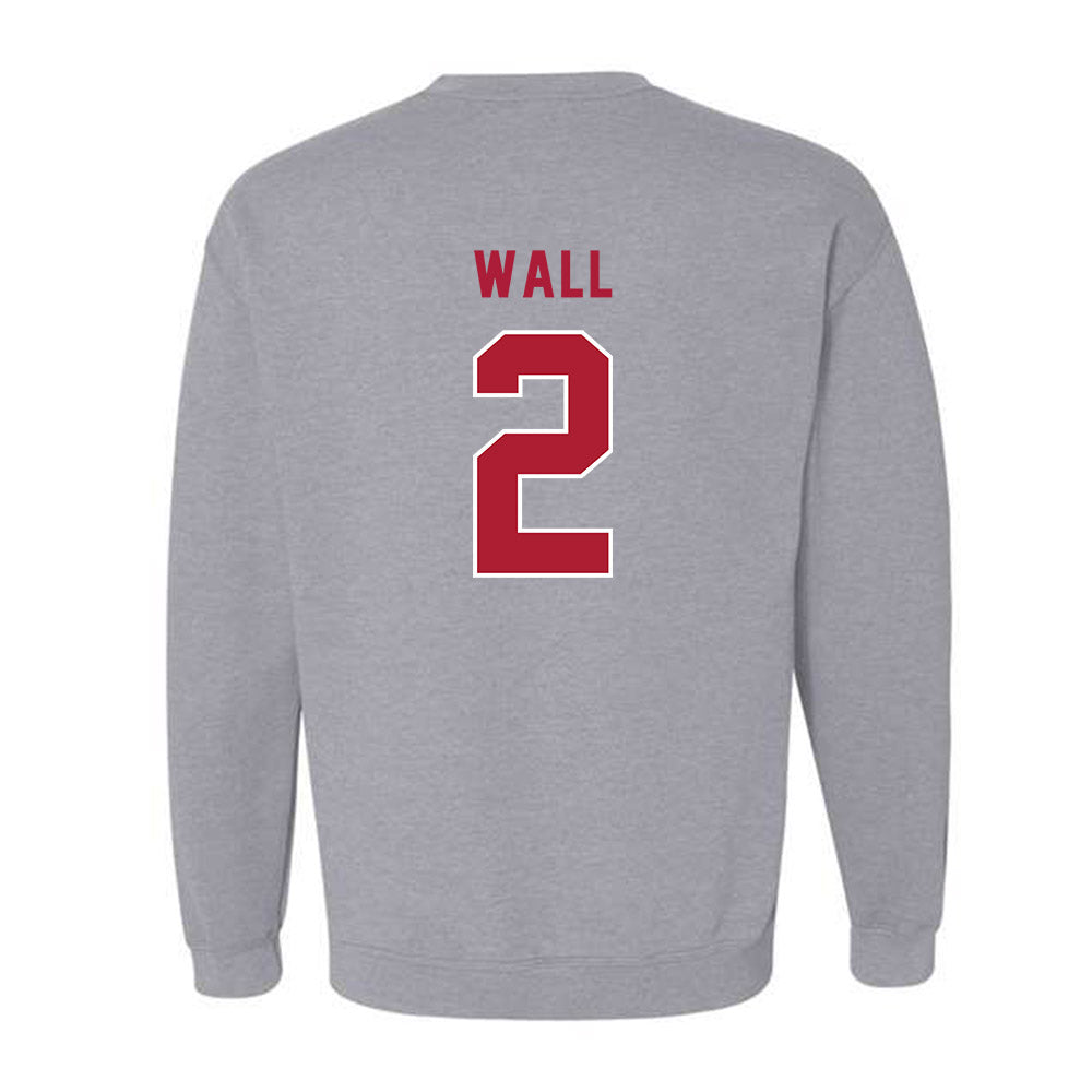 LMU - NCAA Baseball : Jaxson Wall - Classic Shersey Crewneck Sweatshirt-1