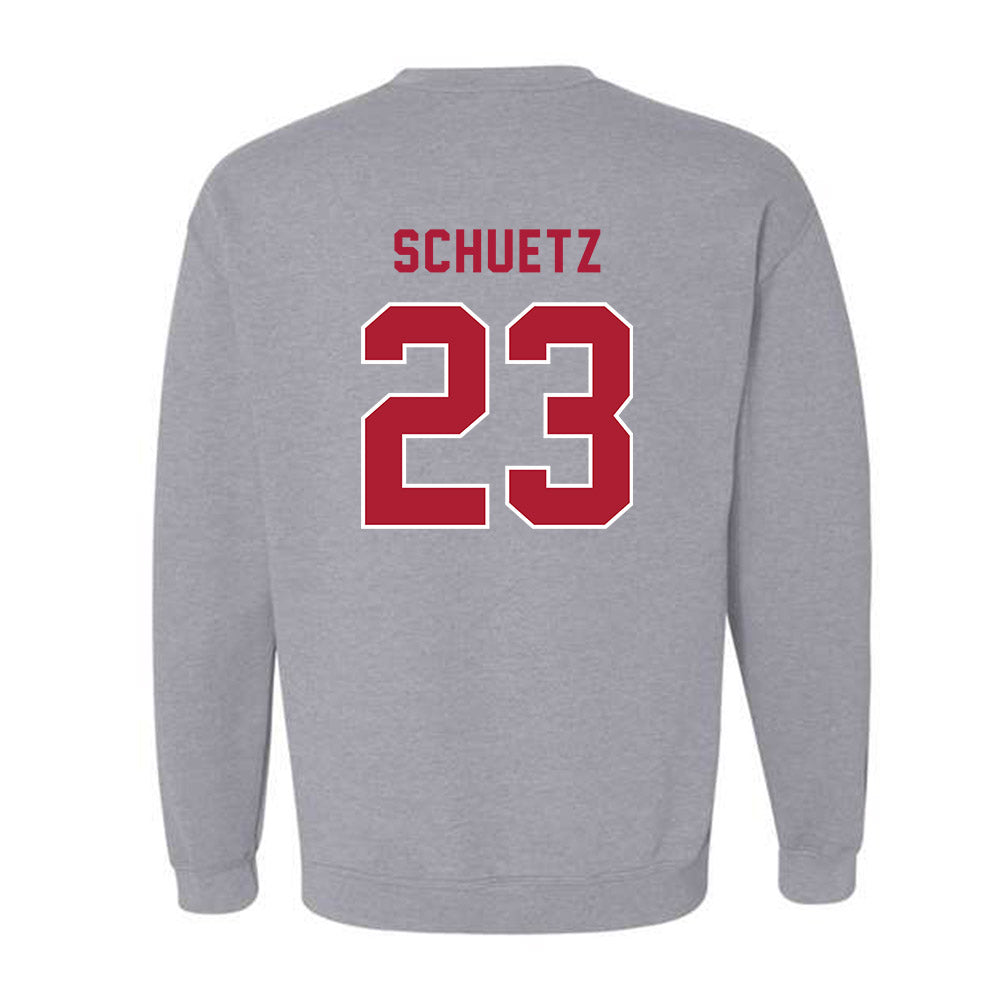 LMU - NCAA Women's Volleyball : Nicole Schuetz - Classic Shersey Crewneck Sweatshirt-1