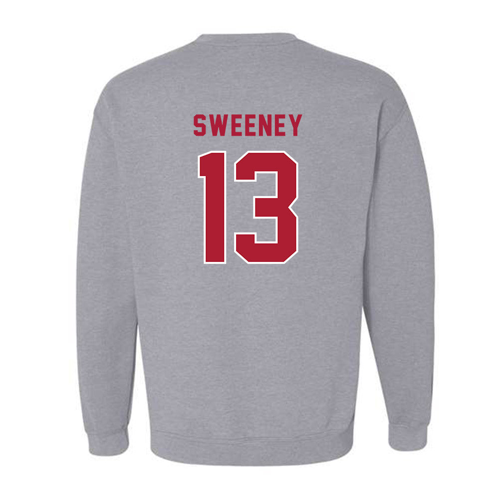 LMU - NCAA Baseball : Caleb Sweeney - Classic Shersey Crewneck Sweatshirt-1