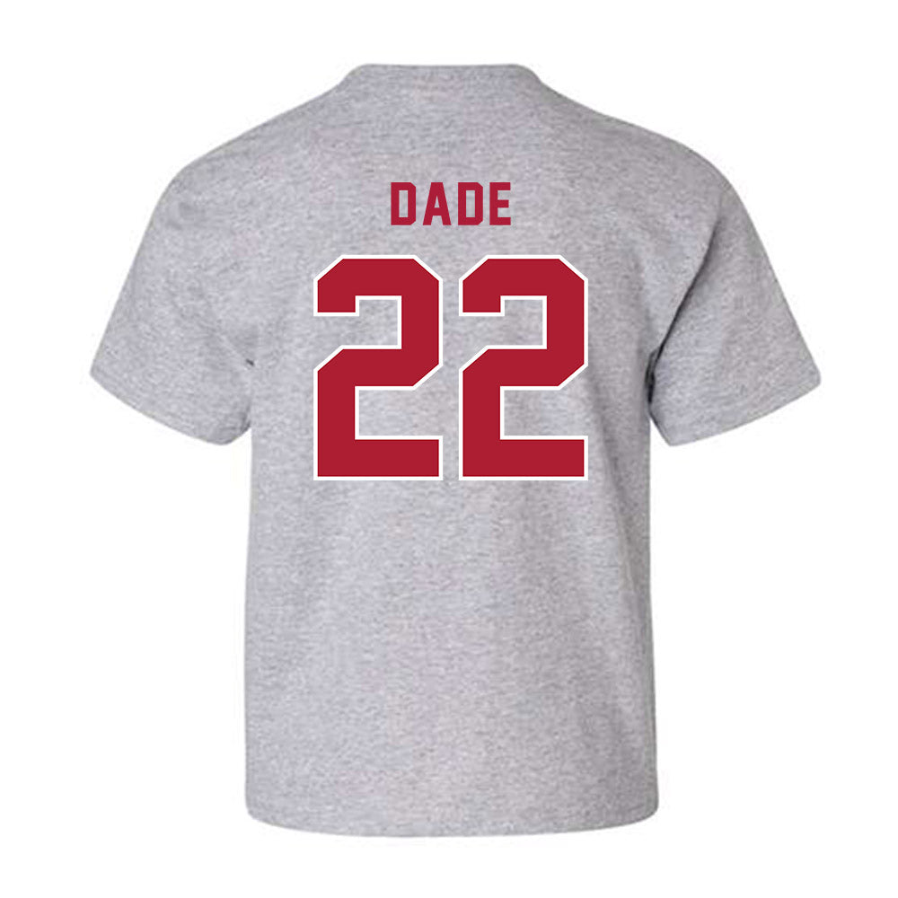 LMU - NCAA Men's Soccer : Ky Mani Dade - Classic Shersey Youth T-Shirt-1