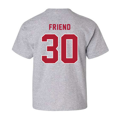 LMU - NCAA Baseball : Travis Friend - Classic Shersey Youth T-Shirt-1