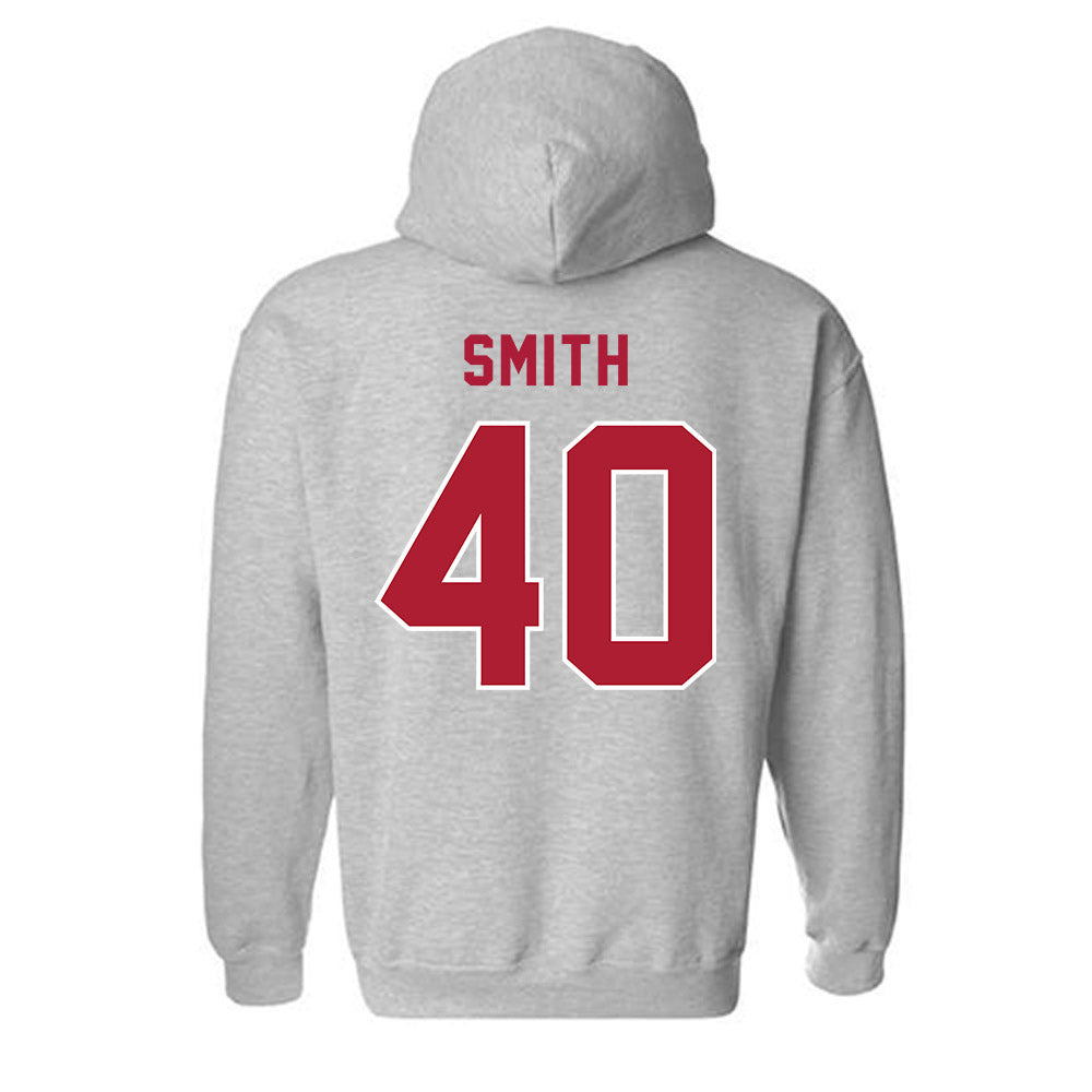 LMU - NCAA Men's Basketball : Cooper Smith - Classic Shersey Hooded Sweatshirt-1