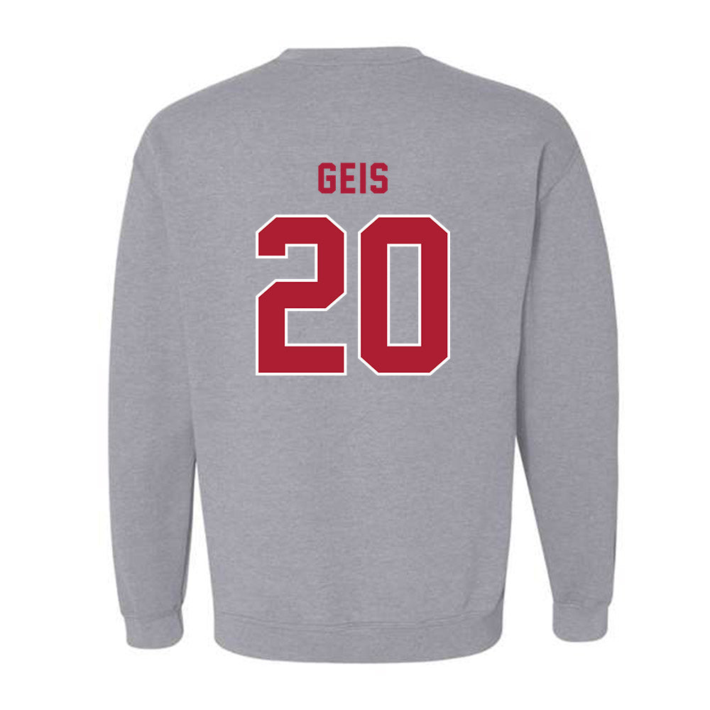 LMU - NCAA Baseball : Jake Geis - Classic Shersey Crewneck Sweatshirt-1