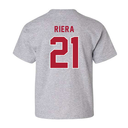 LMU - NCAA Baseball : Niko Riera - Classic Shersey Youth T-Shirt-1