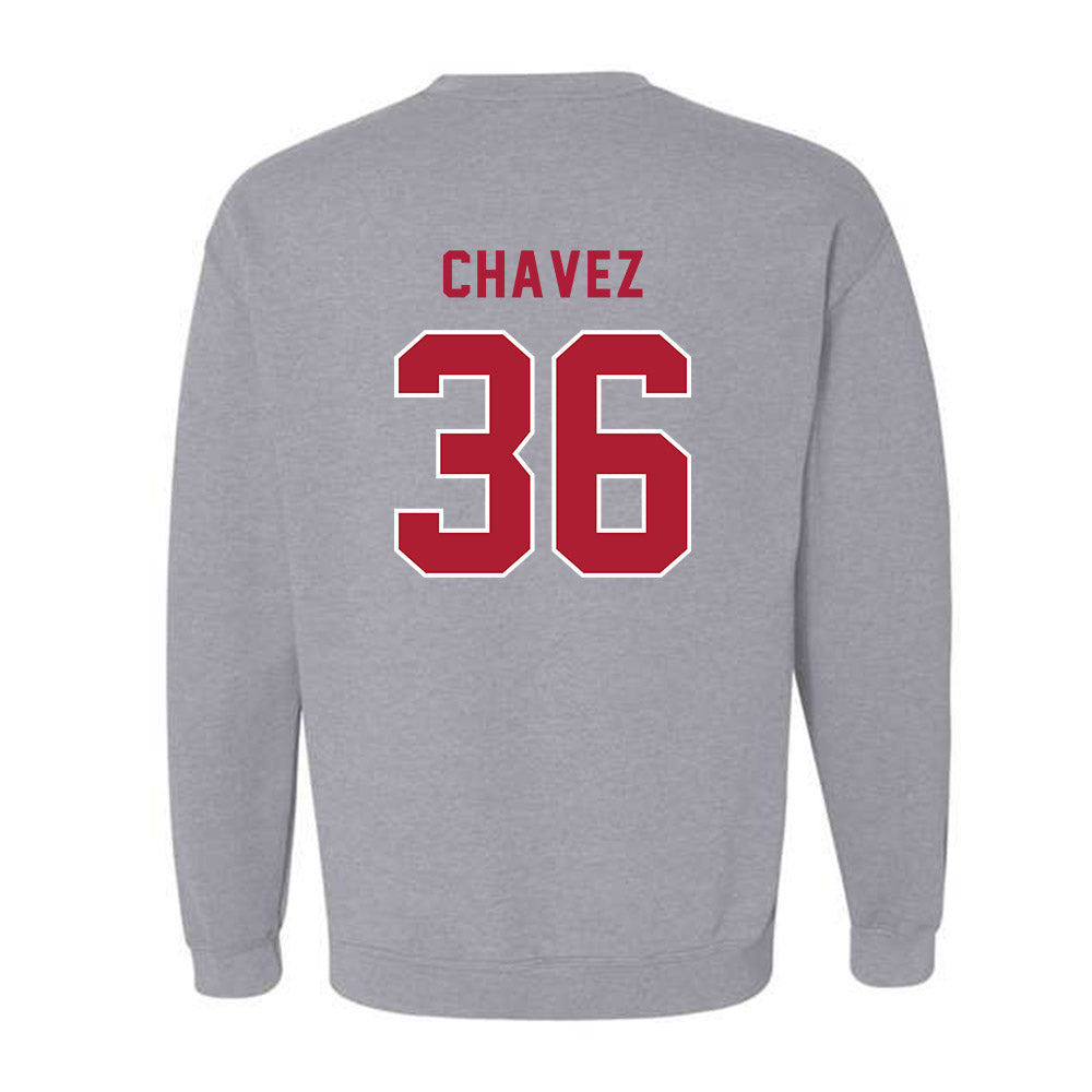 LMU - NCAA Baseball : Alex Chavez - Classic Shersey Crewneck Sweatshirt-1