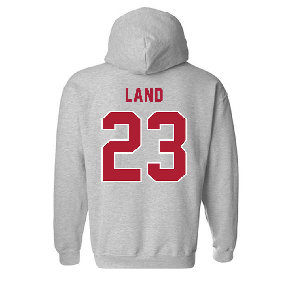 LMU - NCAA Women's Soccer : Maci Land - Classic Shersey Hooded Sweatshirt-1