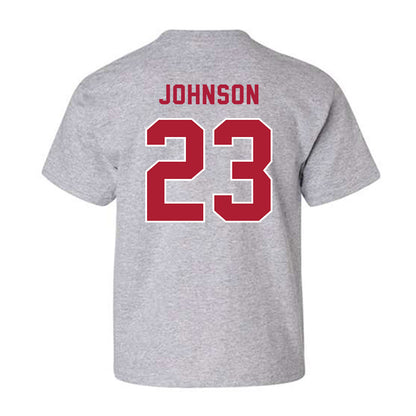 LMU - NCAA Baseball : Jonah Johnson - Classic Shersey Youth T-Shirt-1