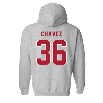 LMU - NCAA Baseball : Alex Chavez - Classic Shersey Hooded Sweatshirt-1
