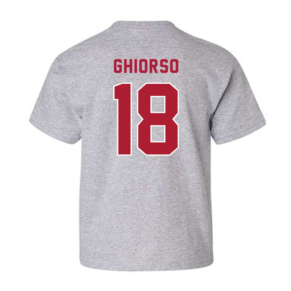 LMU - NCAA Baseball : Dj Ghiorso - Classic Shersey Youth T-Shirt-1