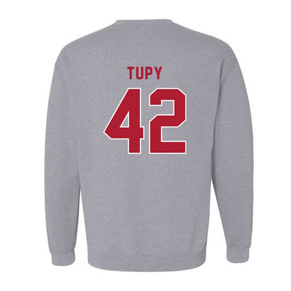 LMU - NCAA Men's Basketball : George Tupy - Classic Shersey Crewneck Sweatshirt-1