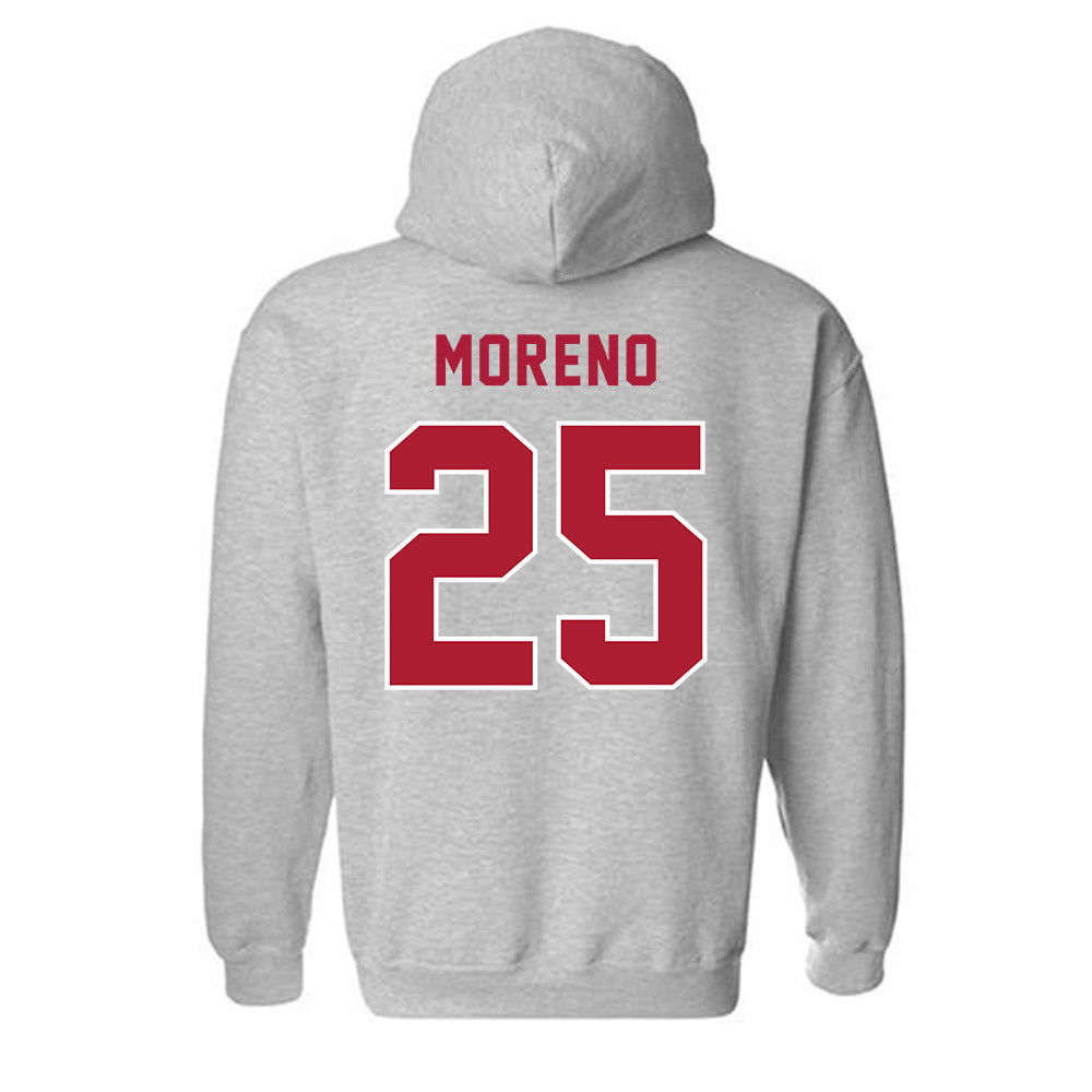 LMU - NCAA Men's Soccer : Greyson Moreno - Classic Shersey Hooded Sweatshirt-1