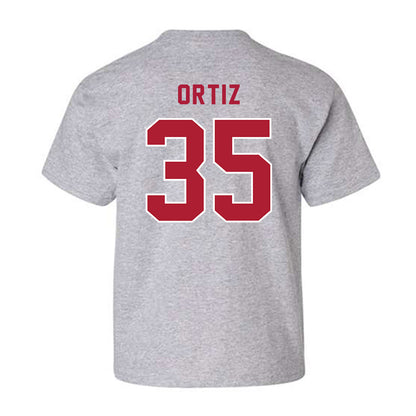 LMU - NCAA Baseball : Jordan Ortiz - Classic Shersey Youth T-Shirt-1