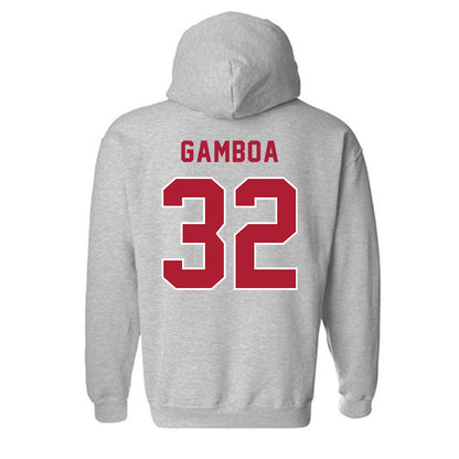 LMU - NCAA Baseball : Alex Gamboa - Classic Shersey Hooded Sweatshirt-1