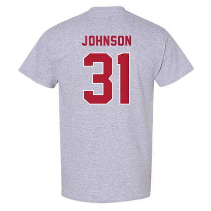 LMU - NCAA Baseball : Alec Johnson - Classic Shersey T-Shirt-1