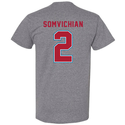 LMU - NCAA Women's Basketball : Mari Somvichian - T-Shirt-1