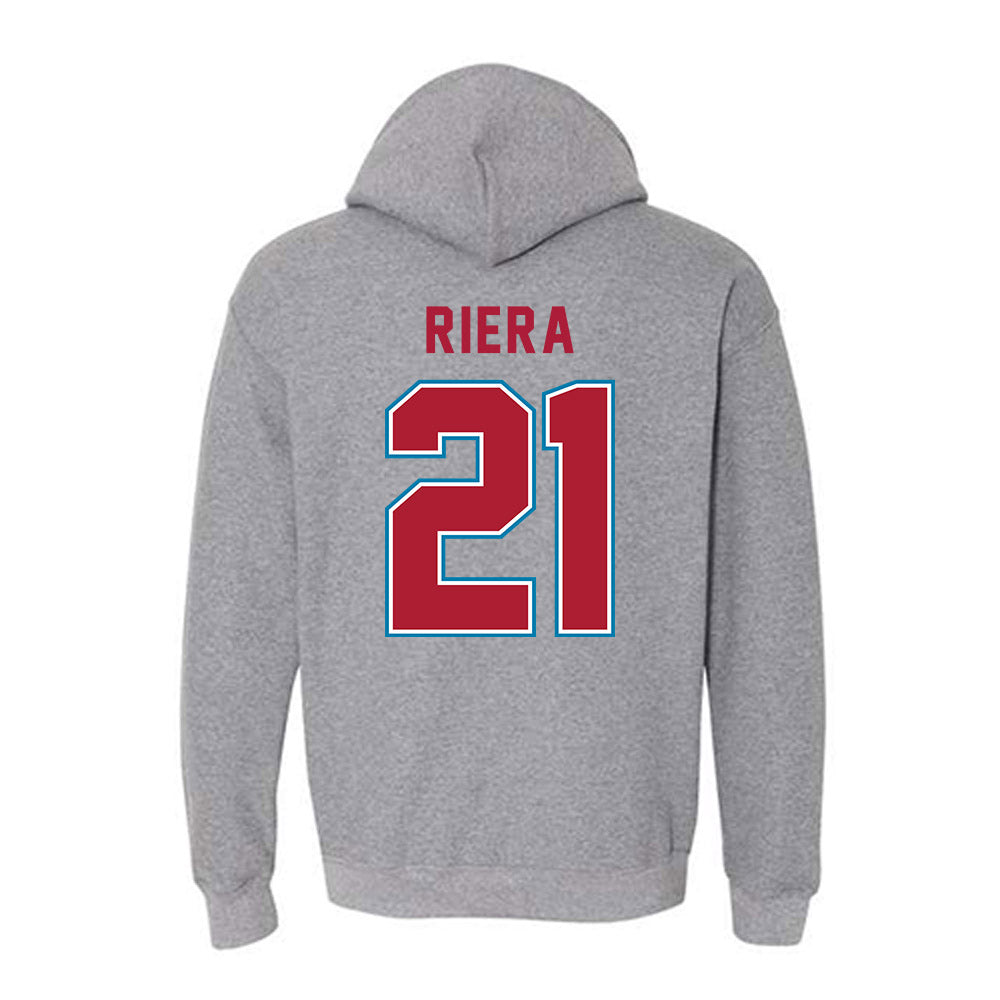 LMU - NCAA Baseball : Niko Riera - Hooded Sweatshirt-1