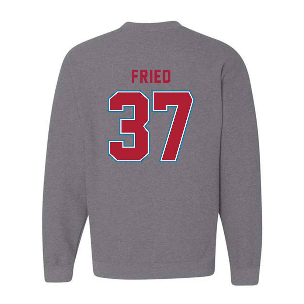 LMU - NCAA Baseball : Jacob Fried - Crewneck Sweatshirt-1