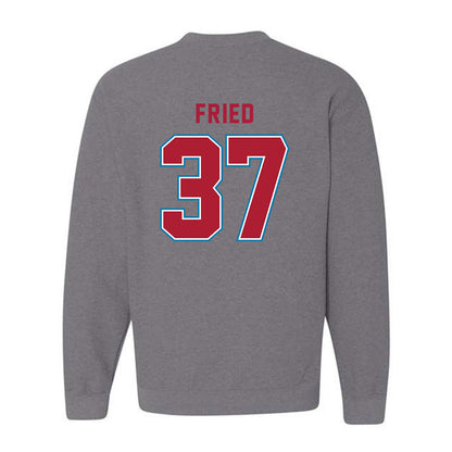 LMU - NCAA Baseball : Jacob Fried - Crewneck Sweatshirt-1