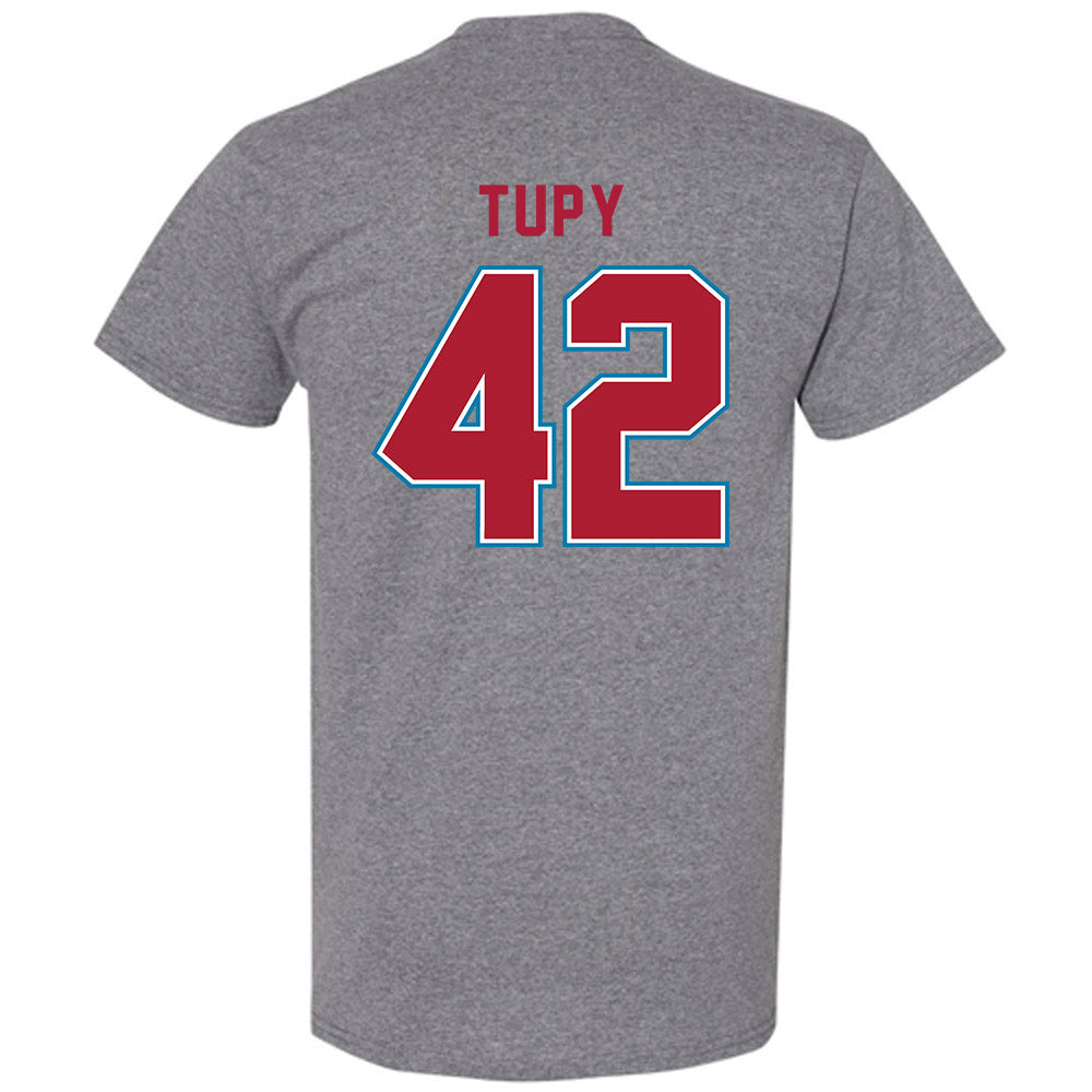 LMU - NCAA Men's Basketball : George Tupy - T-Shirt-1