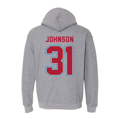 LMU - NCAA Baseball : Alec Johnson - Hooded Sweatshirt-1