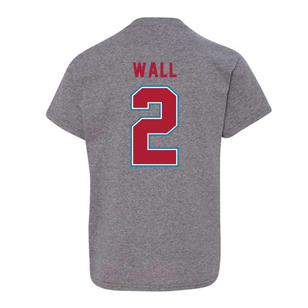 LMU - NCAA Baseball : Jaxson Wall - Youth T-Shirt-1