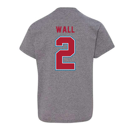 LMU - NCAA Baseball : Jaxson Wall - Youth T-Shirt-1