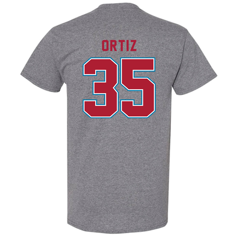 LMU - NCAA Baseball : Jordan Ortiz - T-Shirt-1