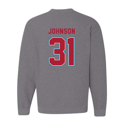LMU - NCAA Baseball : Alec Johnson - Crewneck Sweatshirt-1