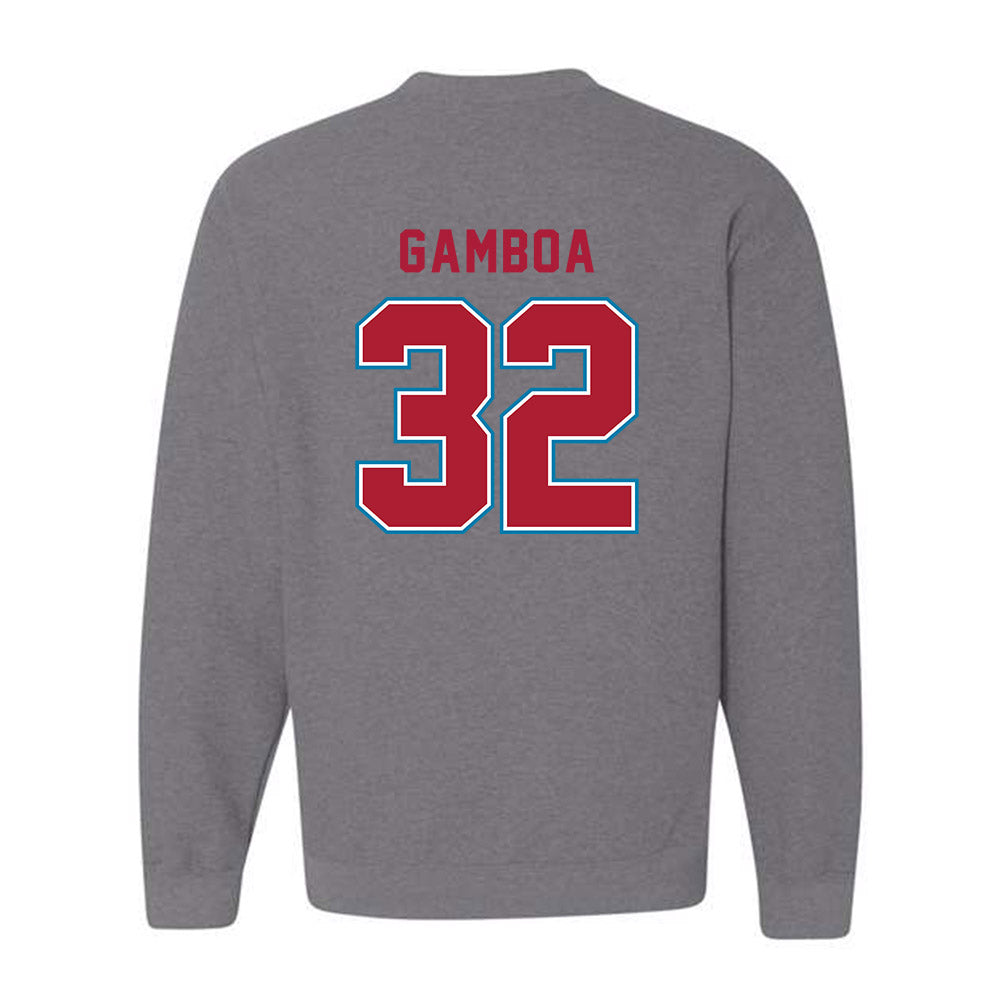 LMU - NCAA Baseball : Alex Gamboa - Crewneck Sweatshirt-1