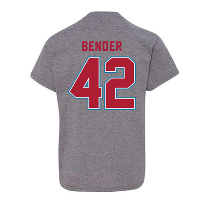 LMU - NCAA Baseball : Zach Bender - Youth T-Shirt-1