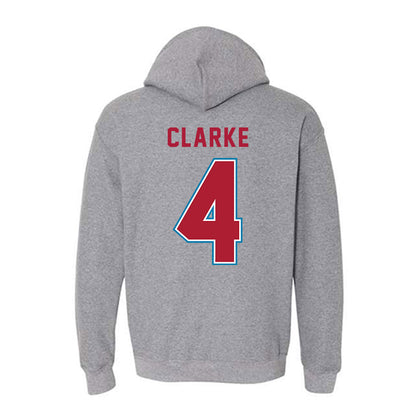 LMU - NCAA Women's Basketball : Allison Clarke - Hooded Sweatshirt-1