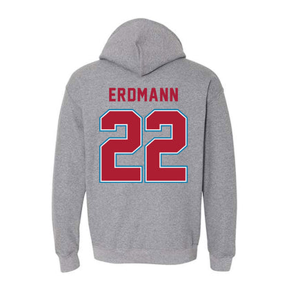 LMU - NCAA Baseball : Eric Erdmann - Hooded Sweatshirt-1
