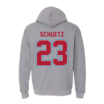 LMU - NCAA Women's Volleyball : Nicole Schuetz - Hooded Sweatshirt-1