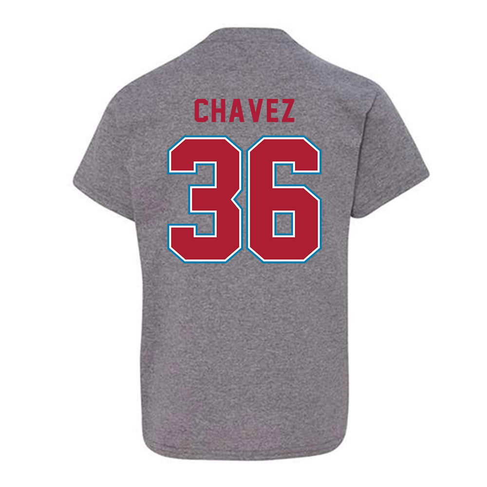LMU - NCAA Baseball : Alex Chavez - Youth T-Shirt-1