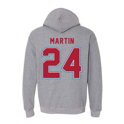 LMU - NCAA Men's Basketball : Jael Martin - Hooded Sweatshirt-1