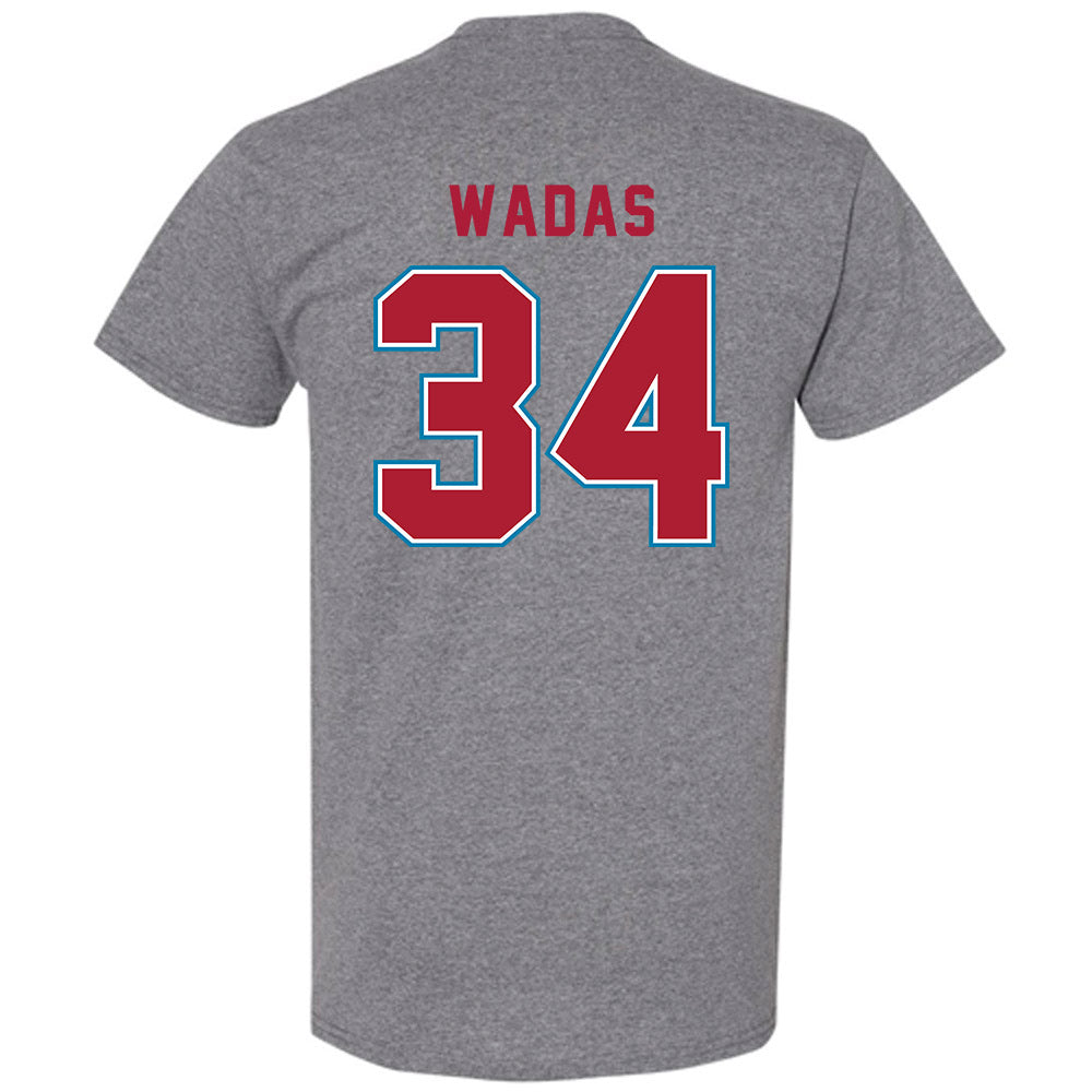LMU - NCAA Baseball : Zach Wadas - T-Shirt-1