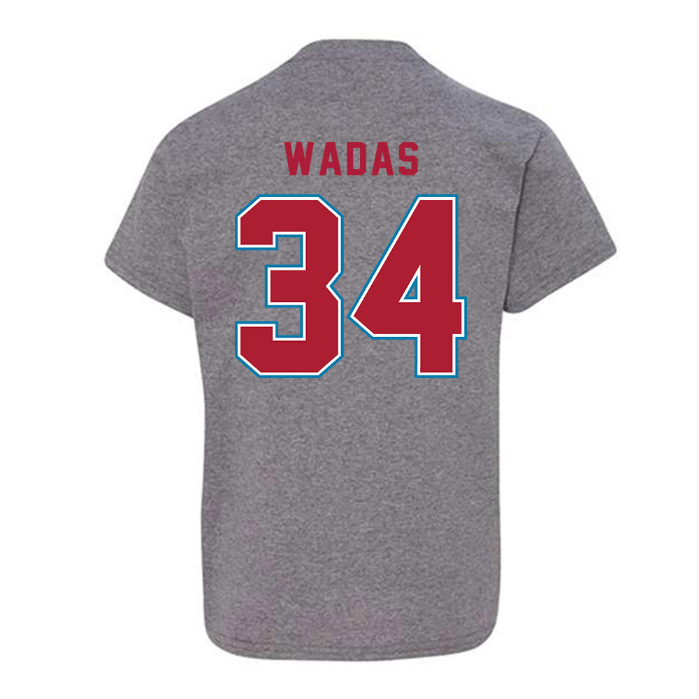 LMU - NCAA Baseball : Zach Wadas - Youth T-Shirt-1