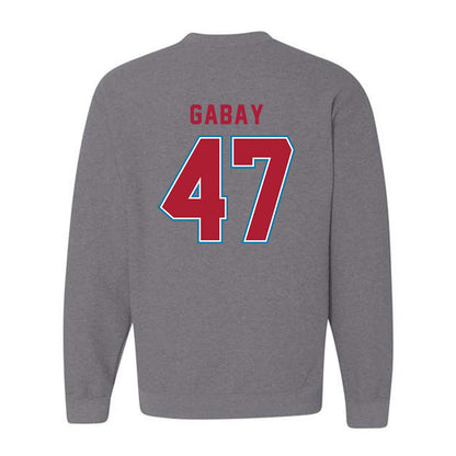 LMU - NCAA Baseball : Lucas Gabay - Crewneck Sweatshirt-1