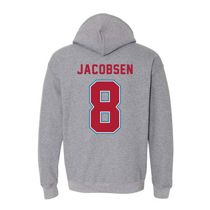 LMU - NCAA Baseball : Gavin Jacobsen - Hooded Sweatshirt-1