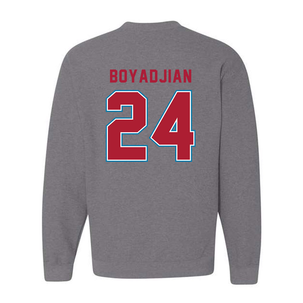 LMU - NCAA Men's Soccer : Anthony Boyadjian - Crewneck Sweatshirt-1