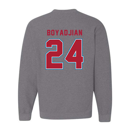 LMU - NCAA Men's Soccer : Anthony Boyadjian - Crewneck Sweatshirt-1