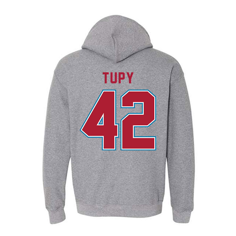 LMU - NCAA Men's Basketball : George Tupy - Hooded Sweatshirt-1