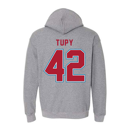 LMU - NCAA Men's Basketball : George Tupy - Hooded Sweatshirt-1