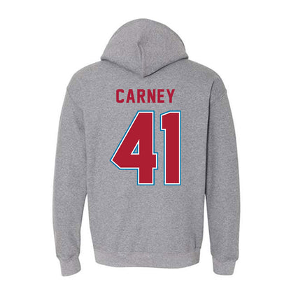 LMU - NCAA Men's Basketball : Kevin Carney - Hooded Sweatshirt-1