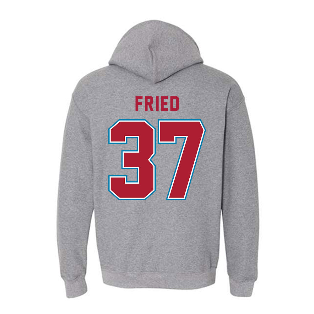 LMU - NCAA Baseball : Jacob Fried - Hooded Sweatshirt-1