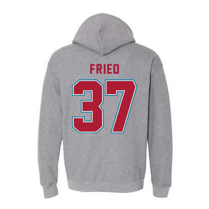 LMU - NCAA Baseball : Jacob Fried - Hooded Sweatshirt-1