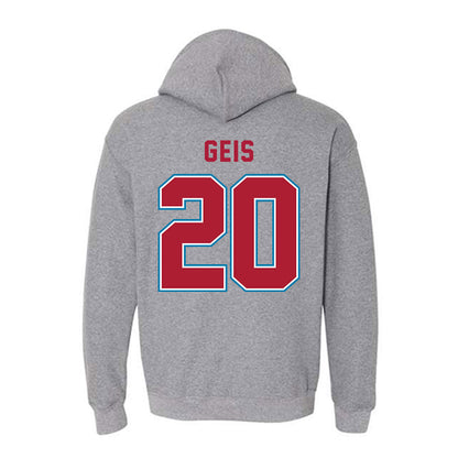 LMU - NCAA Baseball : Jake Geis - Hooded Sweatshirt-1