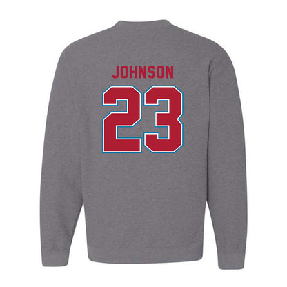 LMU - NCAA Baseball : Jonah Johnson - Crewneck Sweatshirt-1